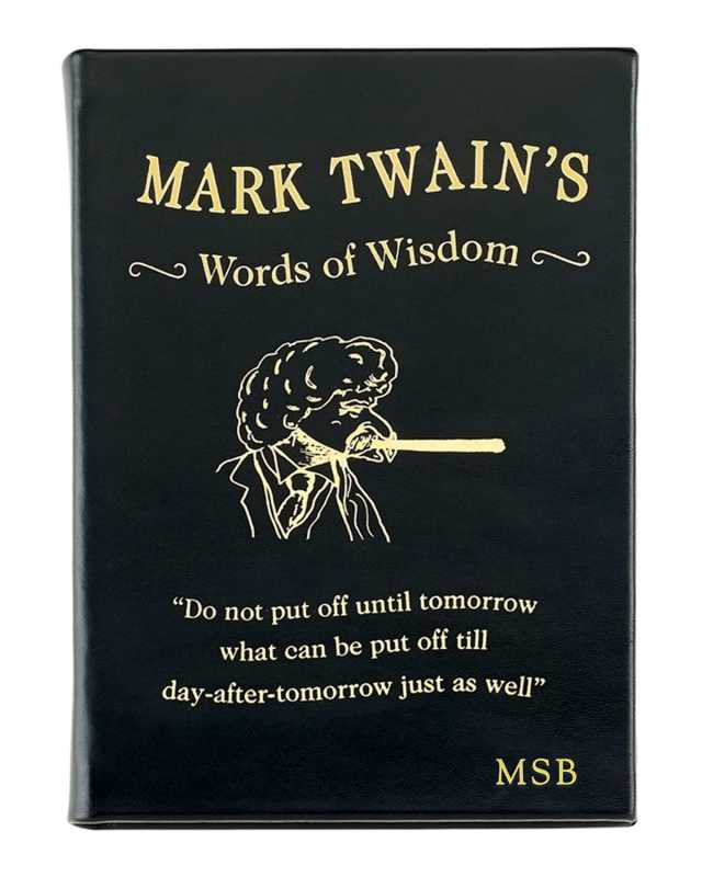 "Mark Twain's Words of Wisdom" Book by Mark Twain